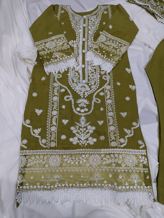 DHANI 3 PC EMBROIDERY