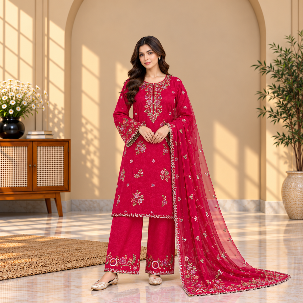 LOVE 3 PC EMBROIDERY