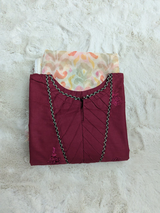 MEHROZ 3 PC EMBROIDERY