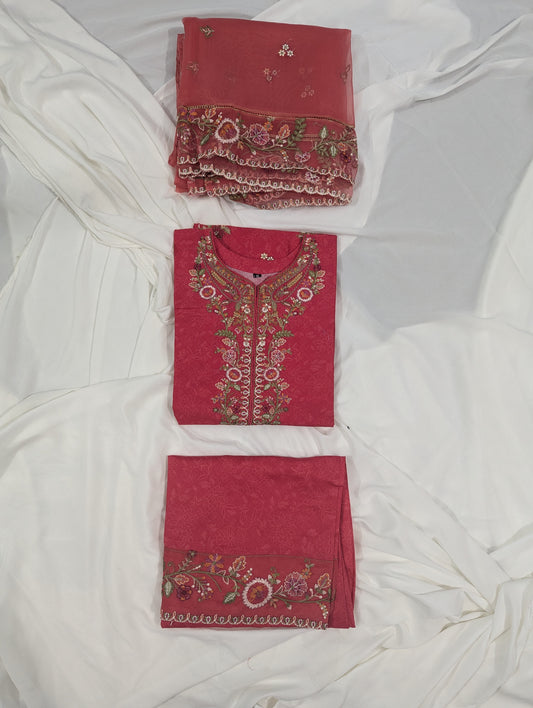 LOVE 3 PC EMBROIDERY