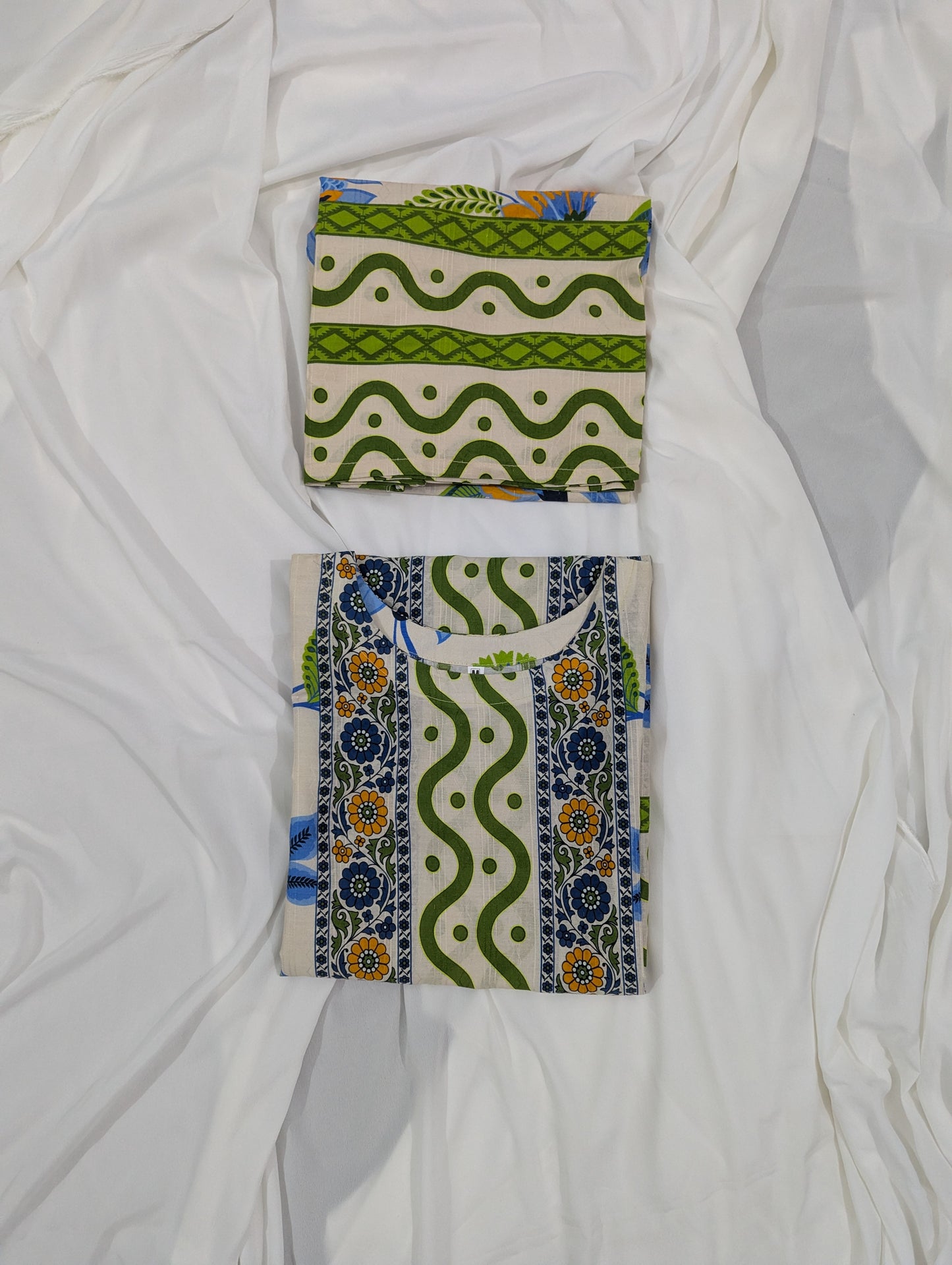 MULTI COLOR 2 PC DRESS