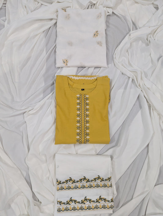 SUNSHINE 3 PC EMBROIDERY
