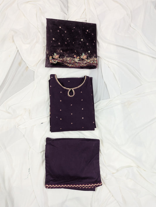 QUEENS 3 PC EMBROIDERY